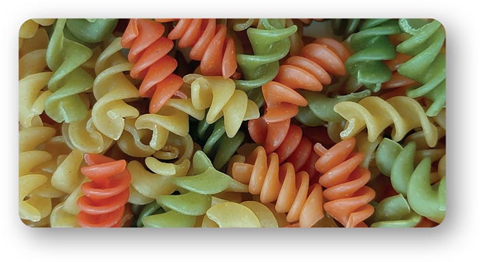 Trend Food Pasta ciuffi precotta con verdure