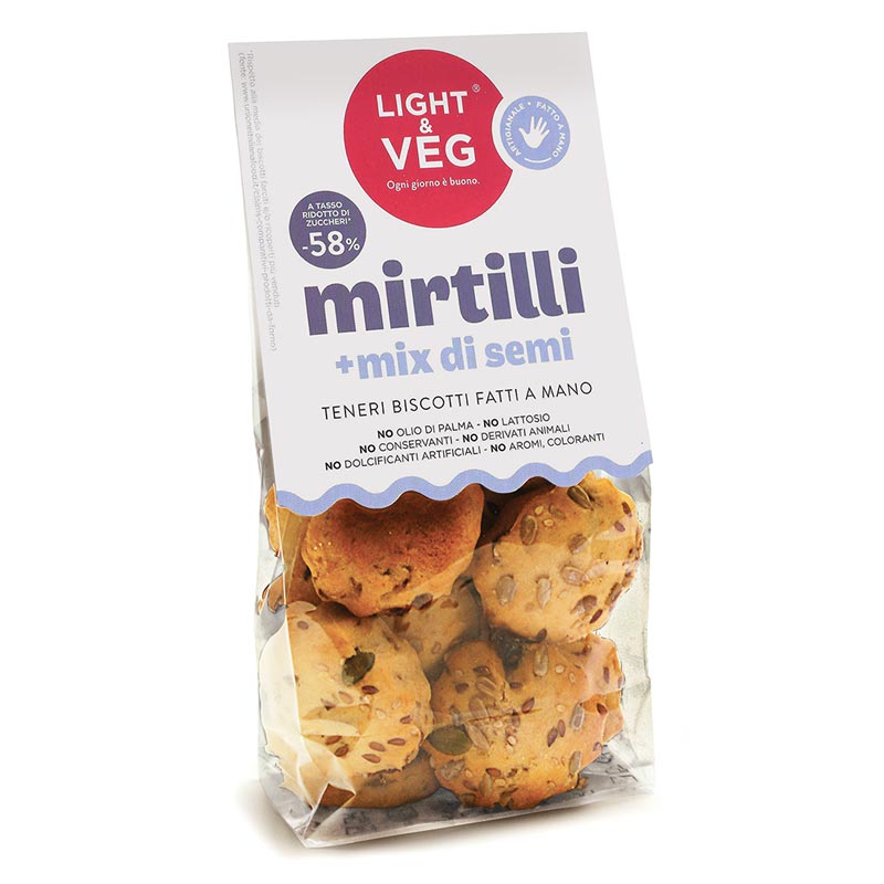 Biscotti Mirtilli e Semi