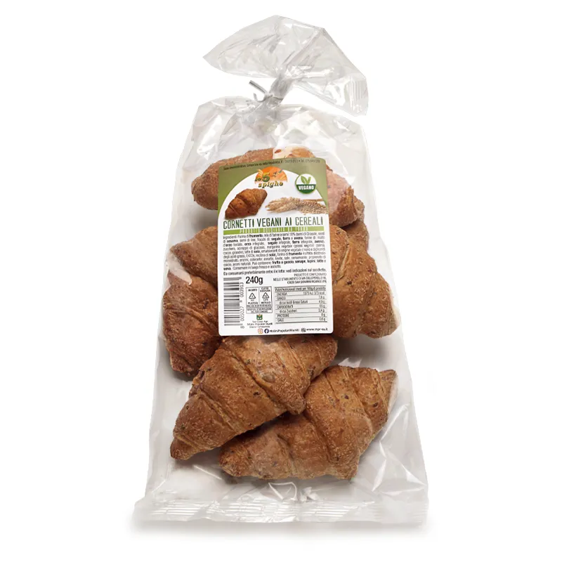 Cornetti vegani ai cereali