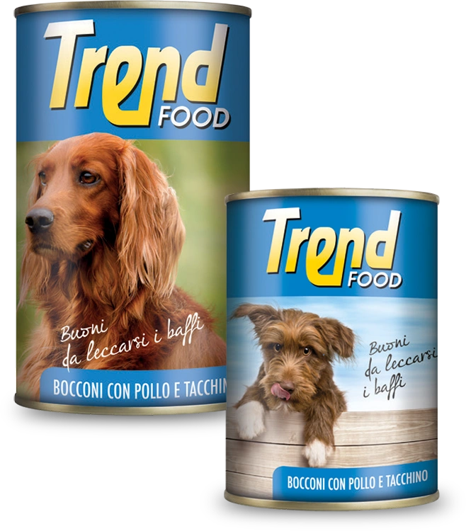 TREND FOOD Bocconi con pollo e tacchino TREND FOOD Bocconi con pollo e tacchino
