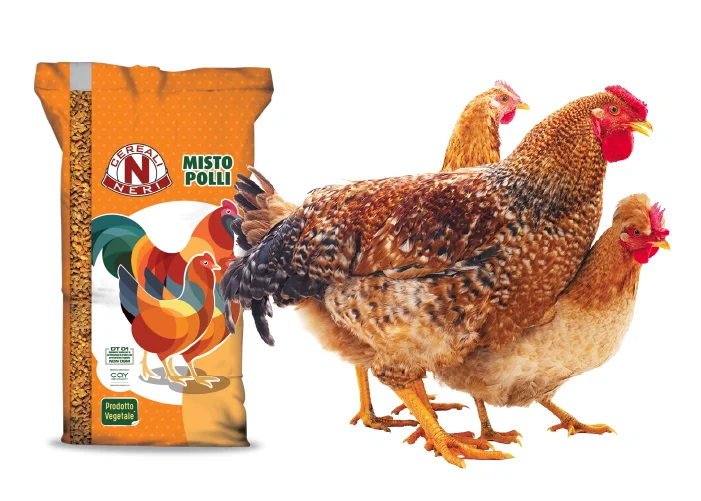 Mangime Misto polli marchio Neri