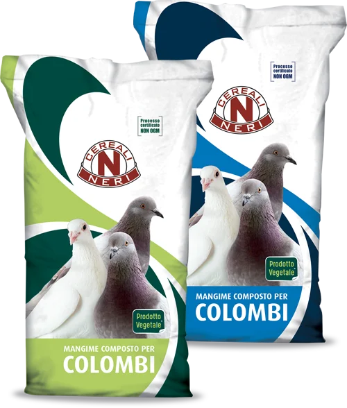 Sacchi mangimi per colombi marchio Neri Sacchi mangimi per colombi marchio Neri